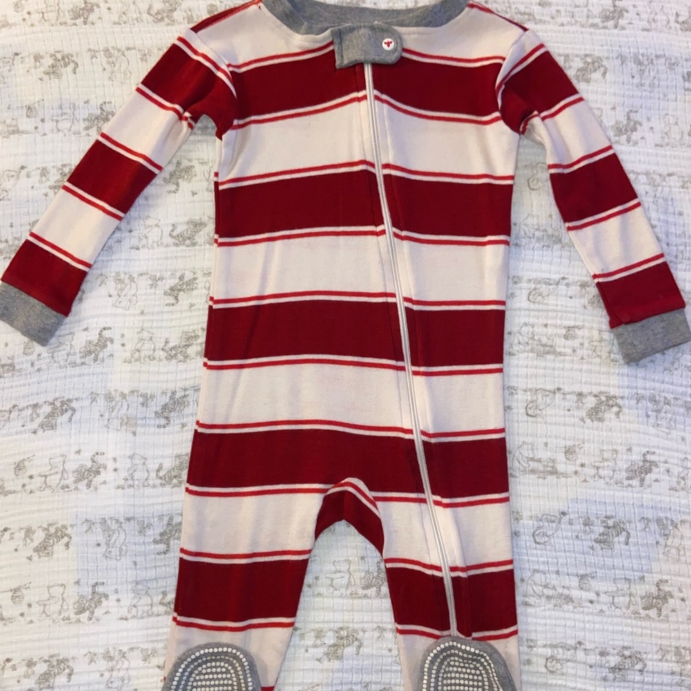 Burt’s Bees Baby boys 12mo footie pajama’s